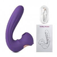 Vibrator 15 Functions, Clitoral Pulsating, Vibrating Shaft, PURPLE